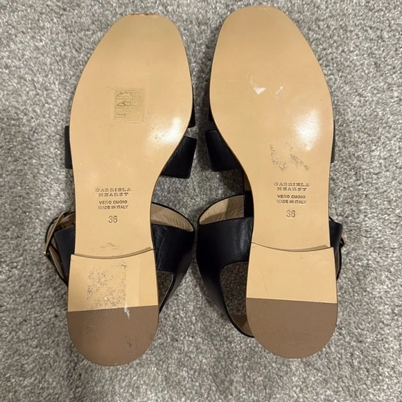Gabriela Hearst Lynn Leather Sandals Size 36